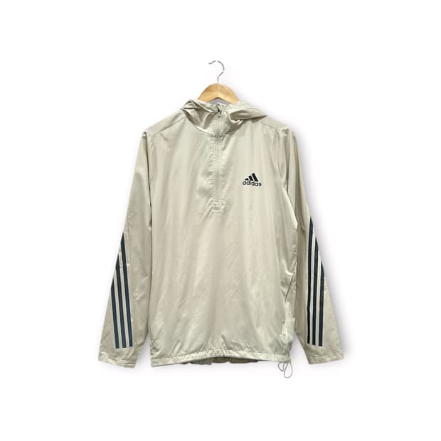 아디다스 런 아이콘 후드 바람막이 아노락 M 95