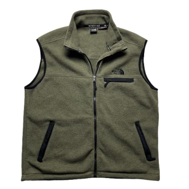 노스페이스 양털 후리스 조끼 패딩 중고 구제 빈티지
