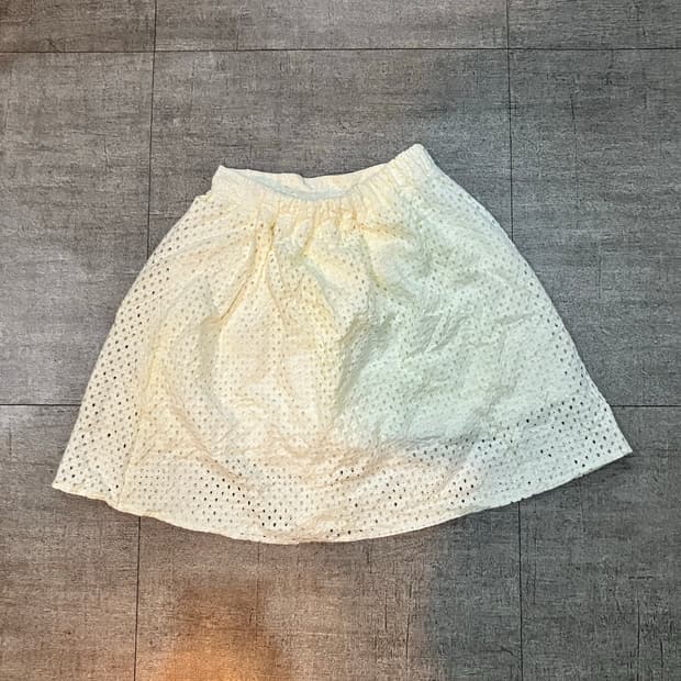 일본빈티지 Simplicite 하구미모리걸 달천깔페어리 펀칭스커트