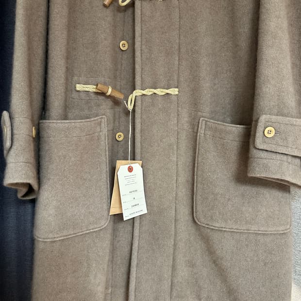 캡틴선샤인 21fw 더플 코트 캐시 베이지 38