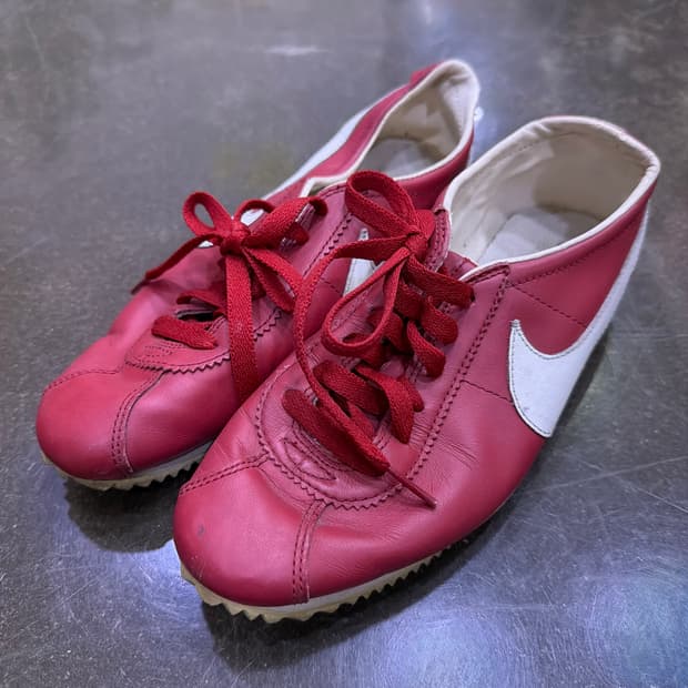 나이키 클래식 코르테즈 레더 레드 화이트 스니커즈 240