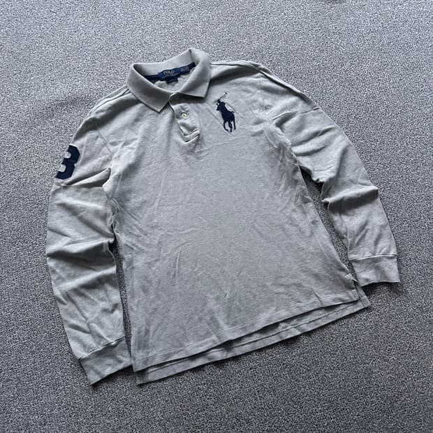 폴로 랄프로렌 카라 롱슬리브