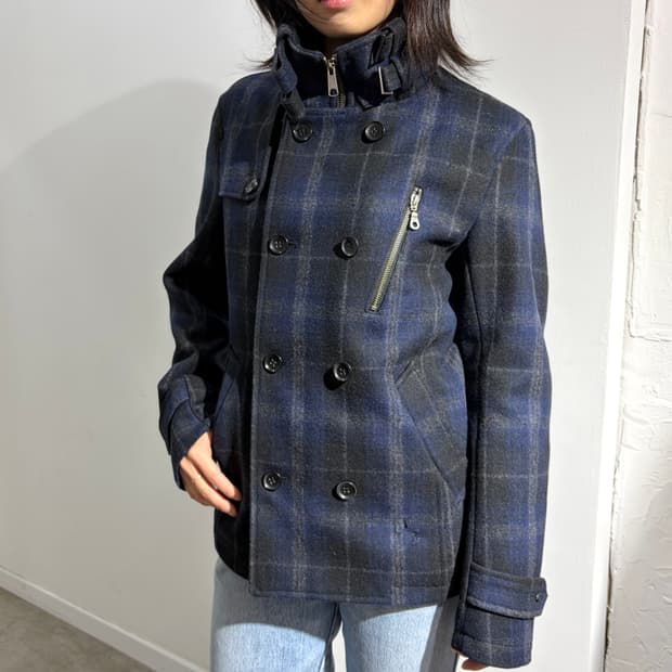 Rattle trap 더블코트 울 자켓