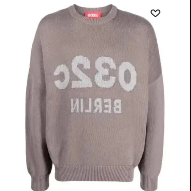 [M] 032C 셀피 스웨터 니트