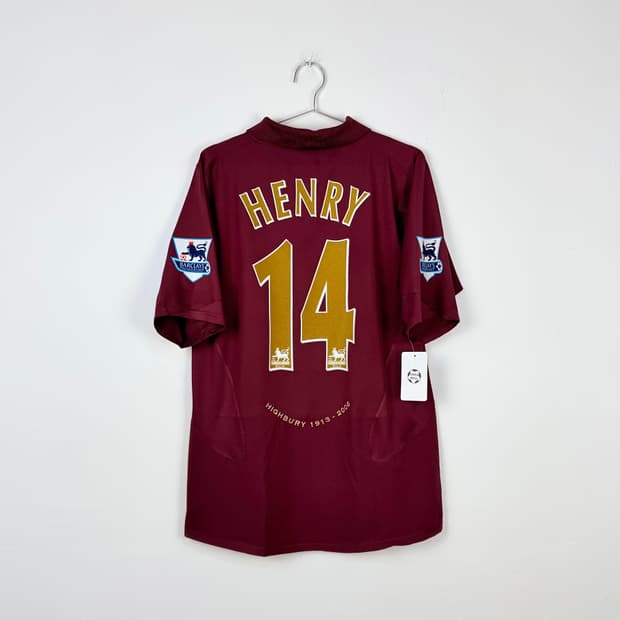 05-06 아스날 홈 하이버리 앙리 유니폼