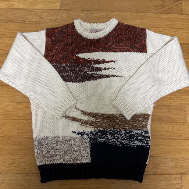 Stu 핸드메이드니트 L