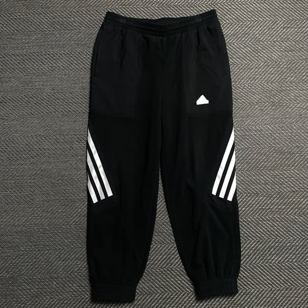 아디다스 신형 배색 디테일 플리스 팬츠o 5287