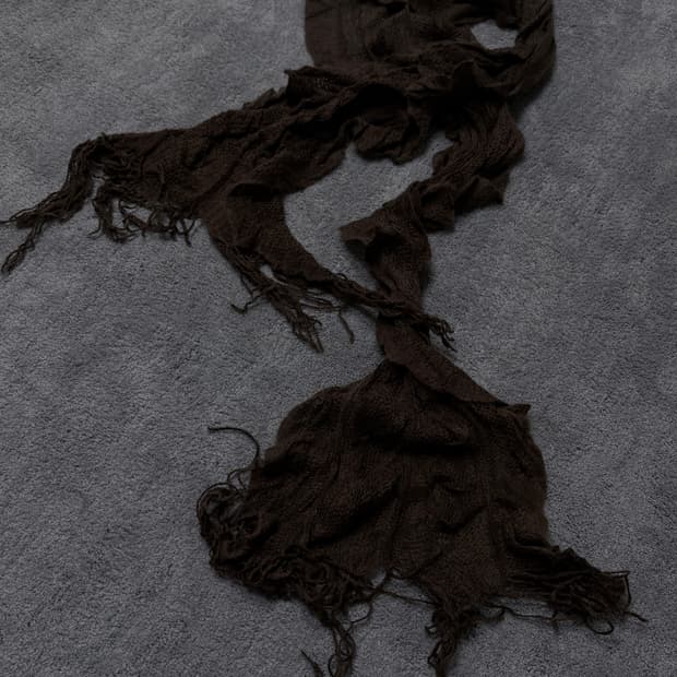 Vintage V-kei,punk mood slim muffler