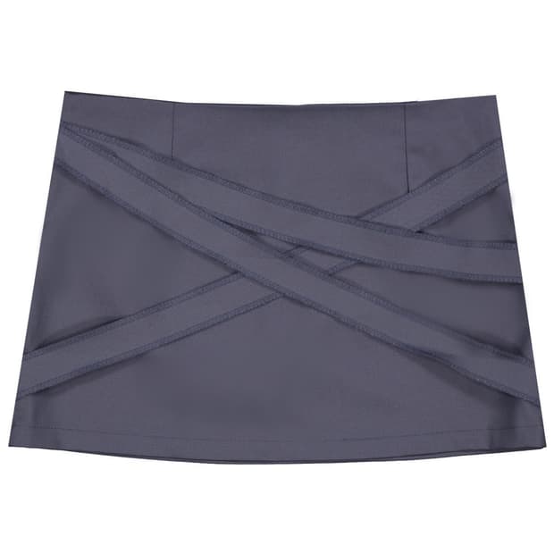 새상품 OSHIGH Bandage Mini Skirt Grey 2사이즈