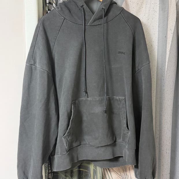 준지 가먼트다잉 후드티 s