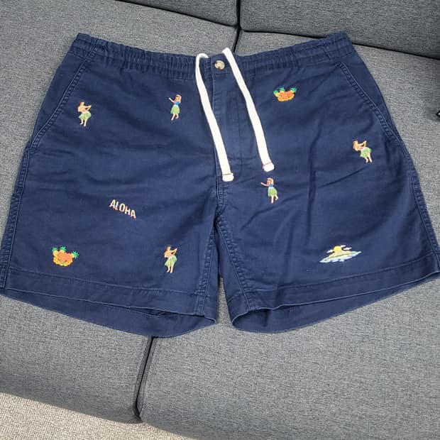 폴로 랄프로렌 하와이 알로하 프렙스터 네이비 M