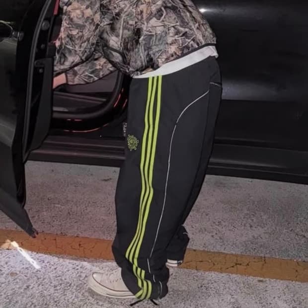 [M]Always x Adidas track pants