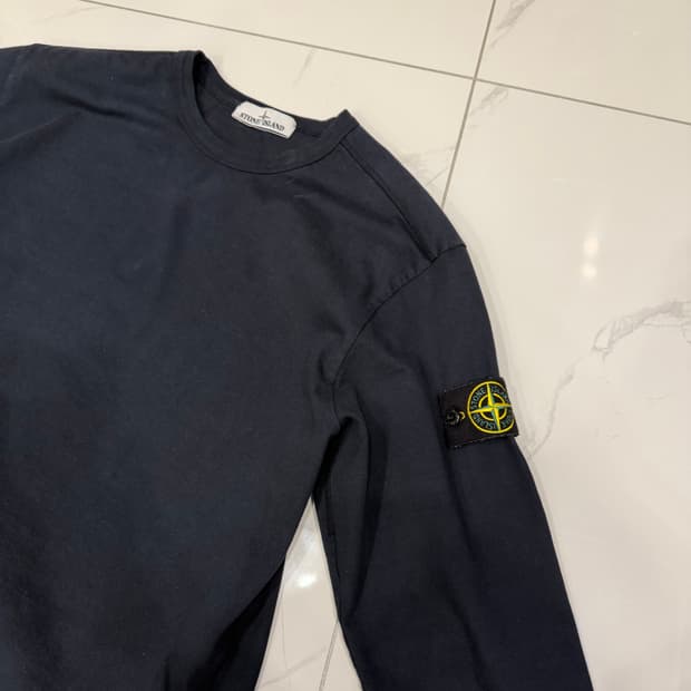 스톤아일랜드 롱슬리브 블랙 L