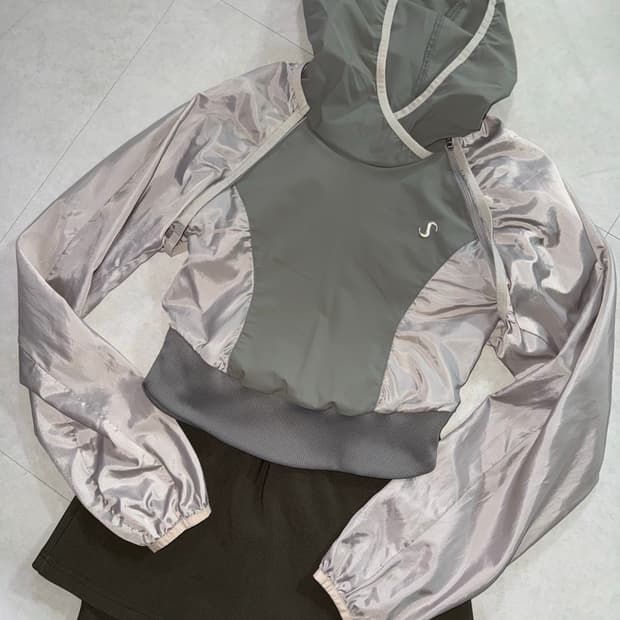 Ojos 투웨이 투웨이 후드 볼레로 / 고프코어 코디 / 코디세트