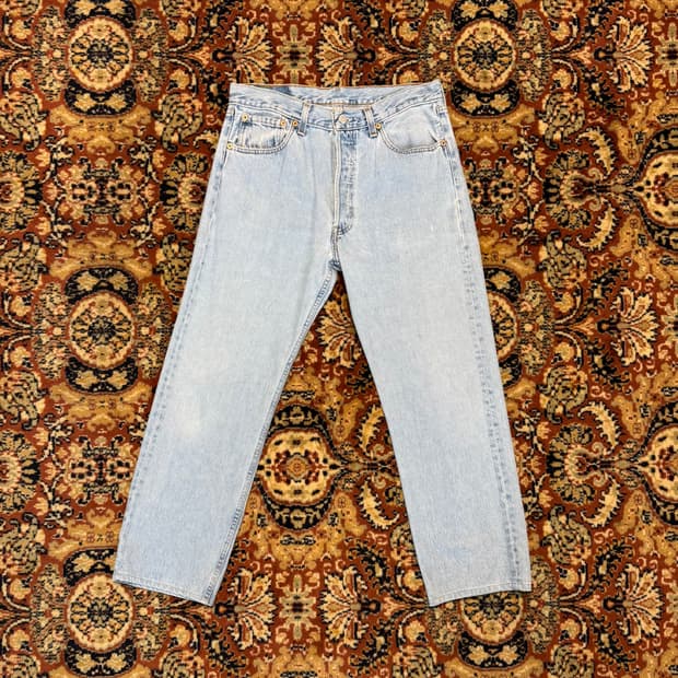 90s usa 빈티지 리바이스 501 데님 33(31~32) (565)