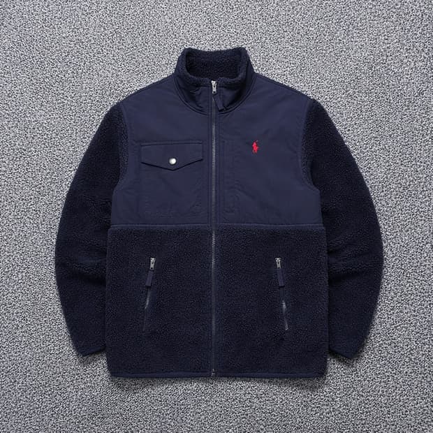 Name : 폴로 랄프로렌 시그니처로고 쉐르파 후리스 자켓 :) 