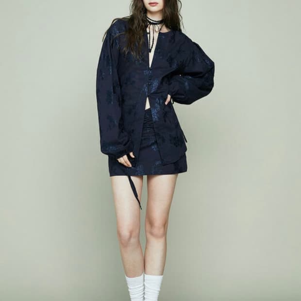 (새제품) 글로니 엔젤 베이비 자카드 스커트