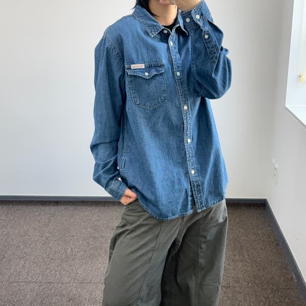 True religion 트루릴리전 데님 셔츠