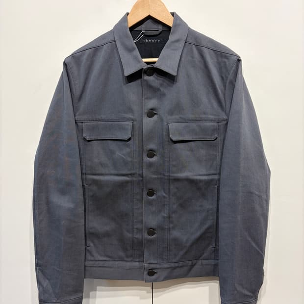 띠어리 데님 트러커 자켓