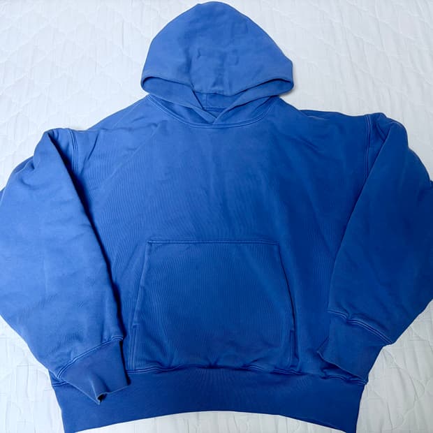 이지 갭 퍼펙트 후드 블루 xl