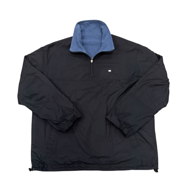 라코스테 양면 플리스 풀오버