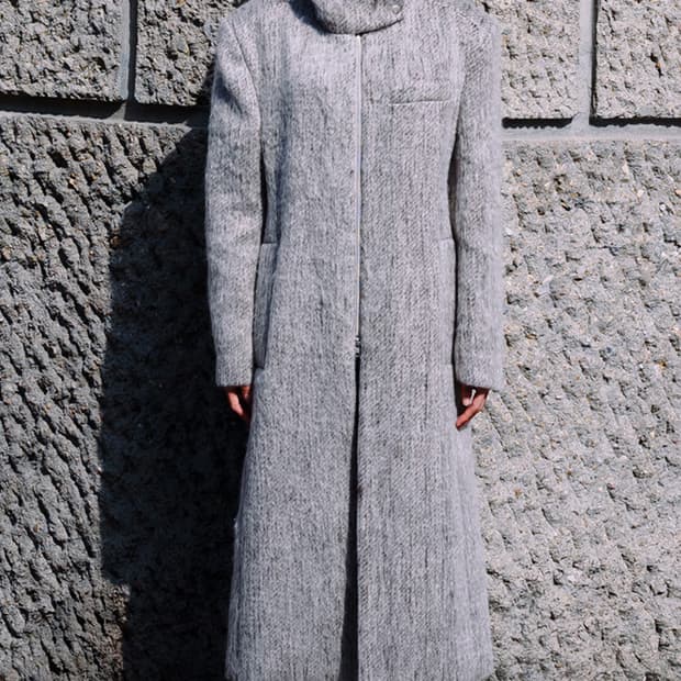 더오픈프로덕트 하이넥 울 코트 / 남녀공용 코트