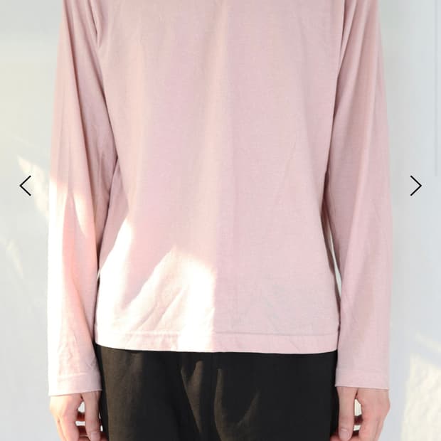 구매) les Tailored long sleeve (baby pink)