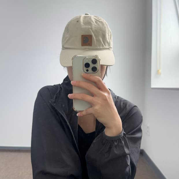 Carhartt 칼하트 베이지 볼캡 
