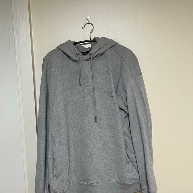 솔리드옴므 백로고 후드