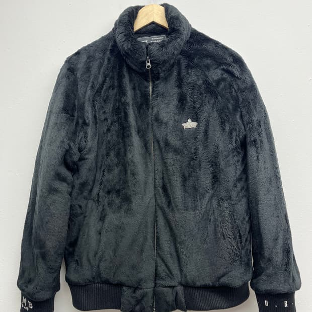 블랙맘바 퍼 집업 자켓 점퍼 L