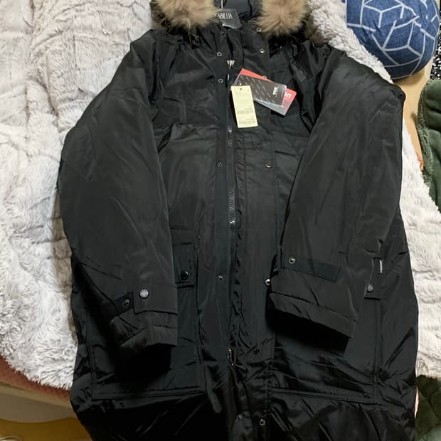 새상품 디키즈 롱패딩 L사이즈 dhp4utfj157