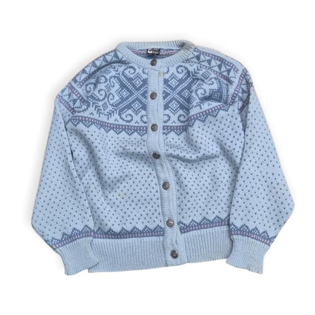 데일 오브 노르웨이 버튼 스웨터