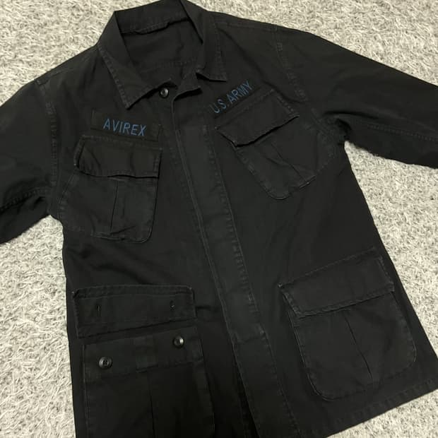 Avirex multi pocket military jacket