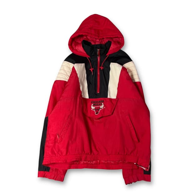 스타터 NBA 시카고불스 아노락 점퍼 자켓 L