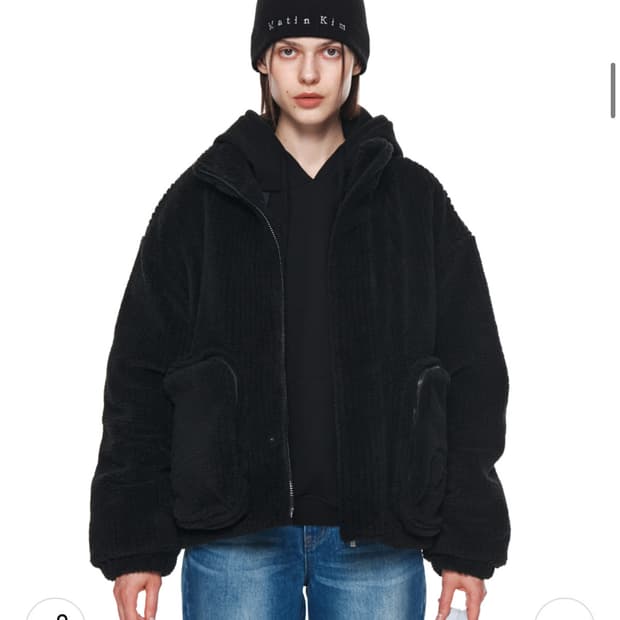 마뗑킴 아웃 포켓 푸퍼 패딩