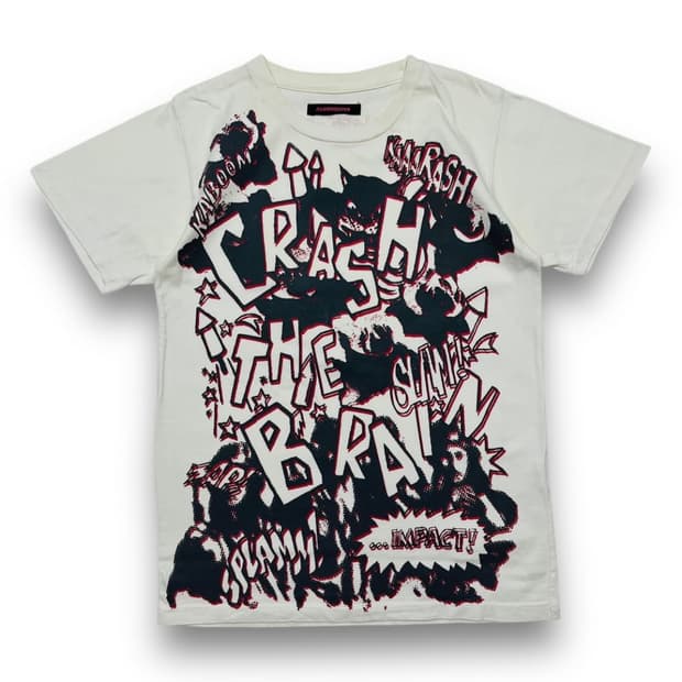 펑크 알곤퀸즈 임팩트 레트로 그래피티 Cat 티셔츠