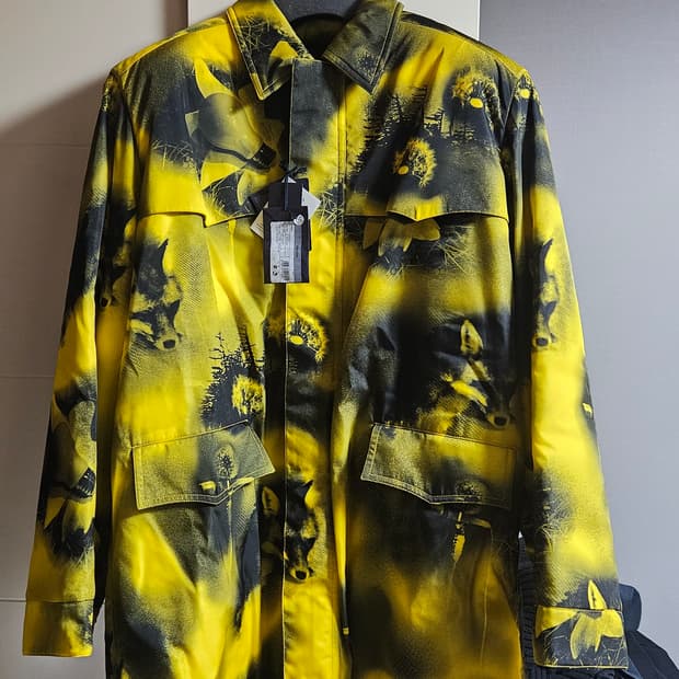 프라다 플로랄 아트프린트파카 자켓  롱패딩 prada 1천만원짜라