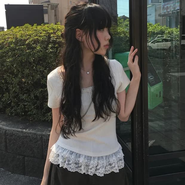 캉캉레이스 반팔