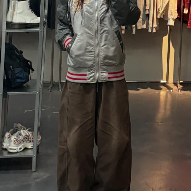 알파인더스트리 MA-1 수베니어 더블 드래곤 리버시블 자켓 A3214