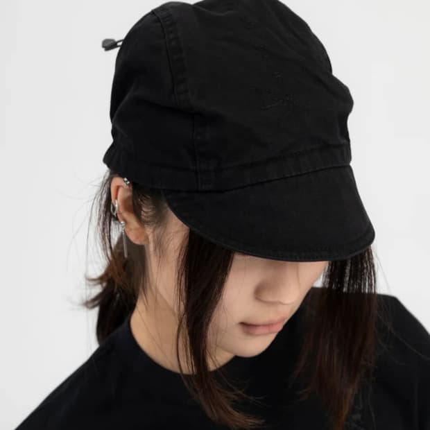 (구매) 혜인서 셔링캡. 자수 있는 버전