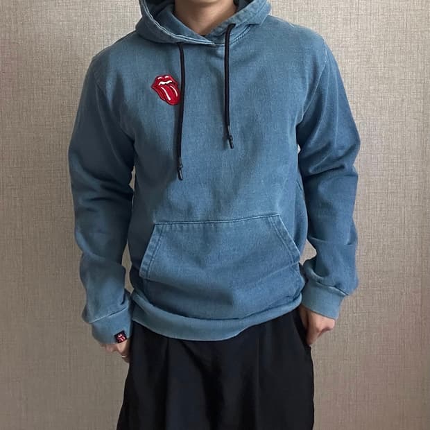 Rolling Stones 롤링 스톤즈 데님 후드티