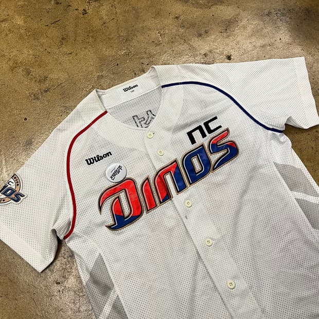 [105] 윌슨 NC 다이노스 야구 유니폼 나성범 마킹 b16