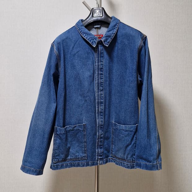 마가진 데님 프렌치 워크 자켓 105