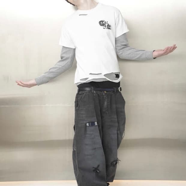 [1] Enssive 빈티지 체크메이트 팬츠