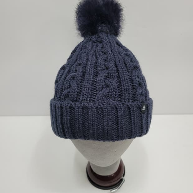 르꼬끄 울 비니 렉스 방울 비니 / FREE 네이비
