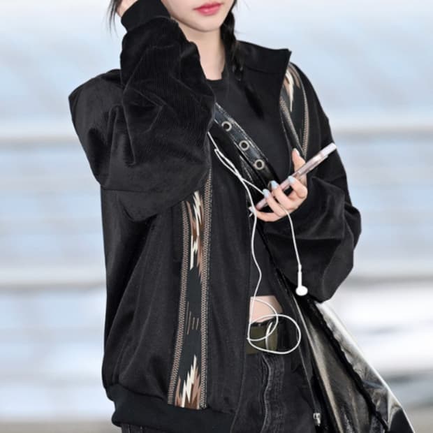 캐피탈 스무스 저지코치 제피르 트랙자켓 블랙