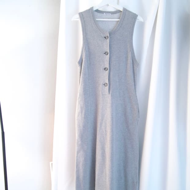 [요지야마모토 YS FOR LIVING] button dress