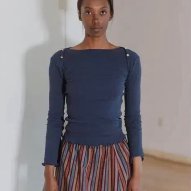 베이스레인지 Disc Long Sleeve Tee