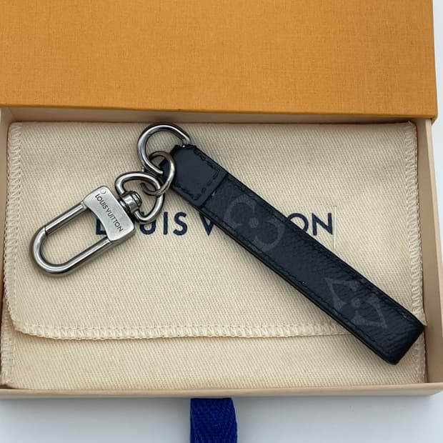 [ 정품 / 풀구성 ] 루이비통 드라곤느 키링 모노그램 이클립스