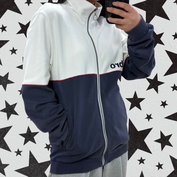 엄브로 올드스쿨 집업